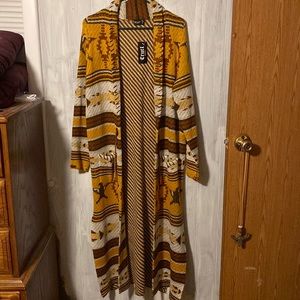 Cruel Girl Sweater Duster